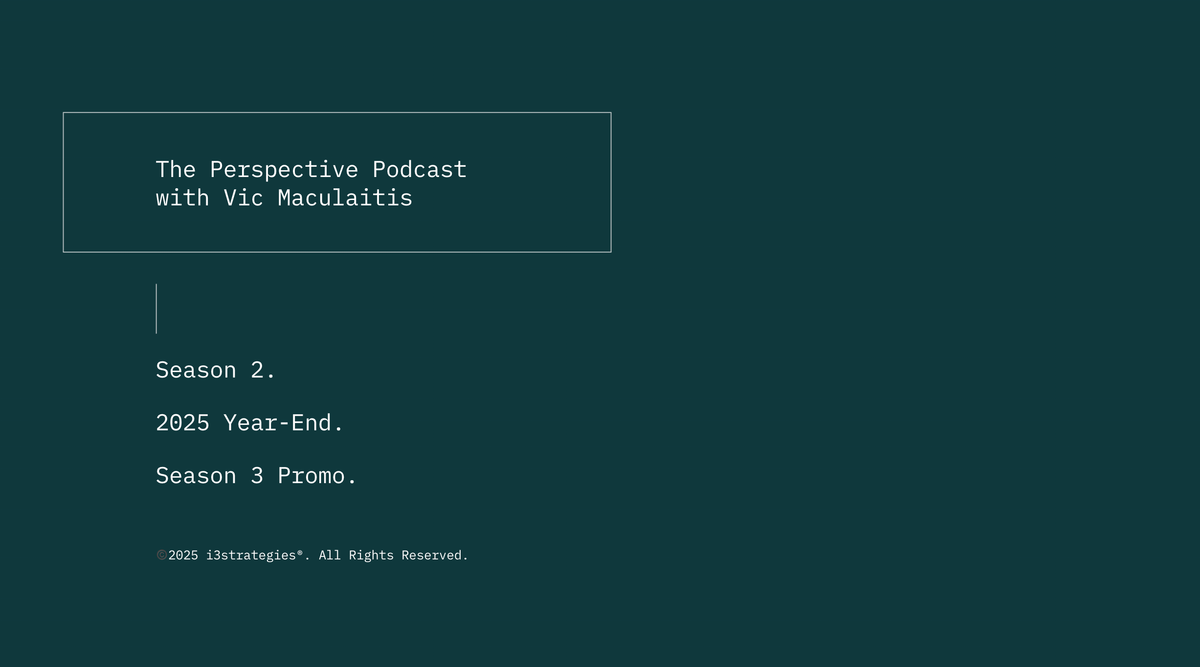 🎧 Season 2, The Perspective Podcast (45 Total Episodes!)